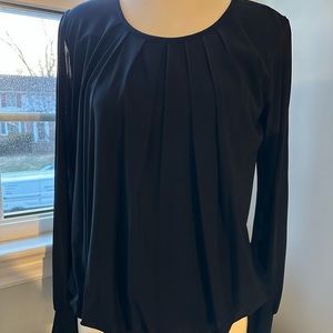 Black “going out” top size M